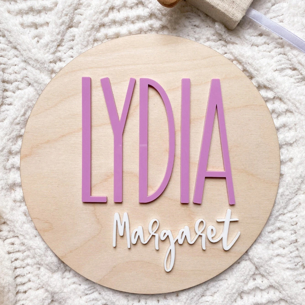 Personalised Birth Announcemen - Nursery review and price