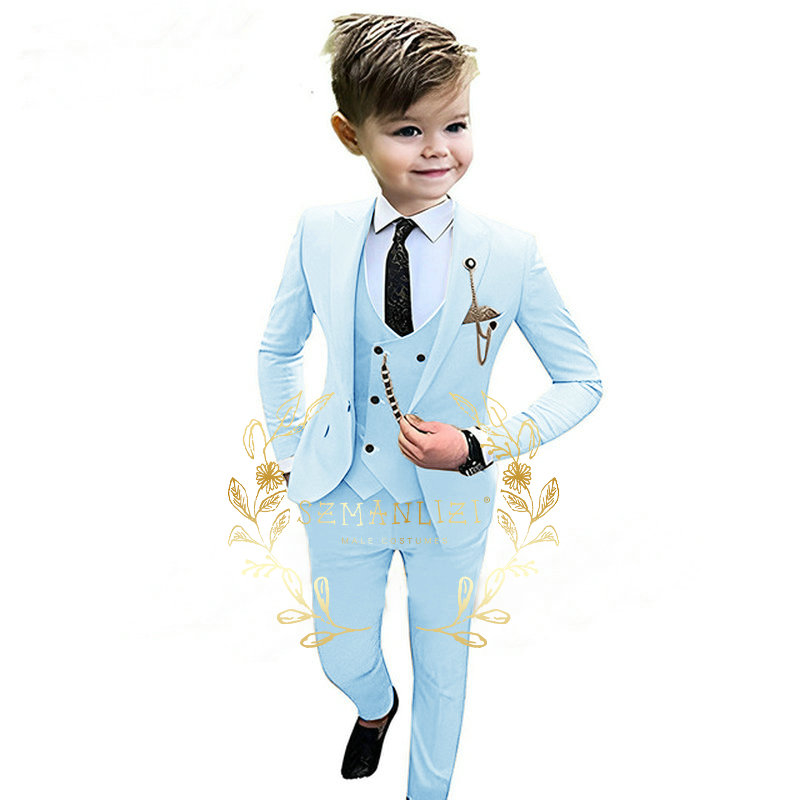 Kids Boys Beige Blazer Vest Pa - Baby Boy Suit Set Baptism review and price