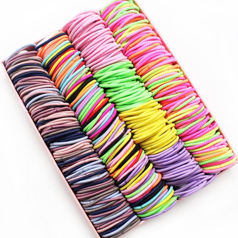 100pcs Hair Bands Girl Candy C - Baby Gear review and price