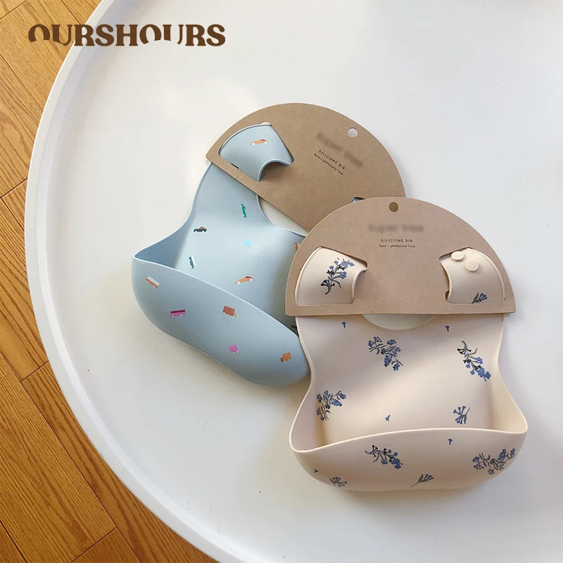 Baby Bibs Ins Style Print Wate - Waterproof Baby Bibs Silicone review and price