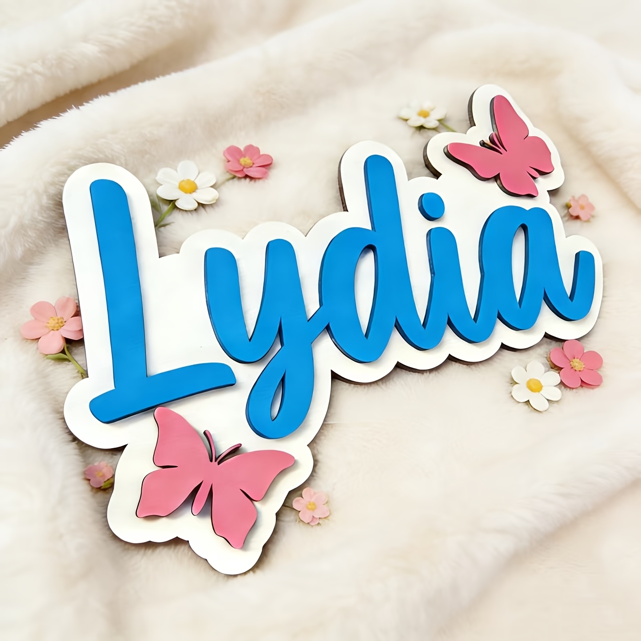 Personalized Blue & Pink Butte - Nursery review and price