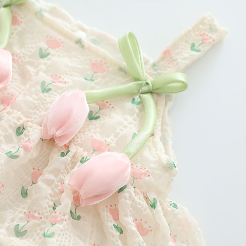 2026 Baby Girl Summer Princess - Newborn Baby Girl Romper Floral review and price