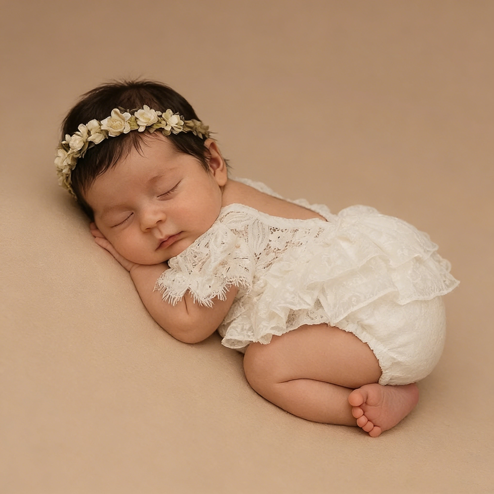 Newborn Photography Outfit Gir - Newborn Baby Girl Romper Floral review and price