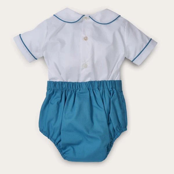 0-6Y Summer Baby Boy Hand Smoc - Baby Boy Suit Set Baptism review and price