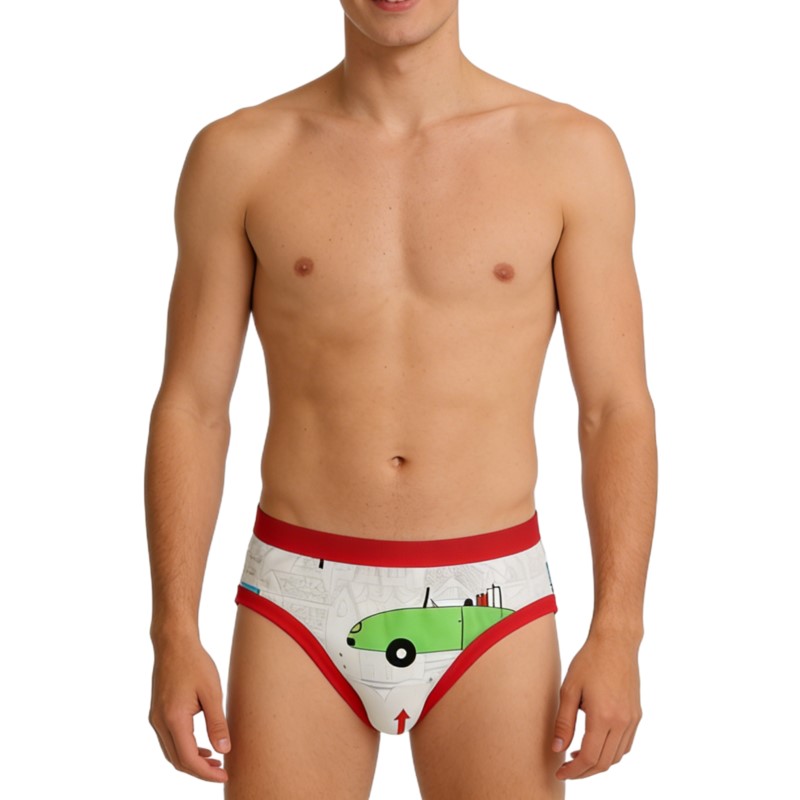 Man's Cute Cartoon Pattern Bri - Diapering review and price