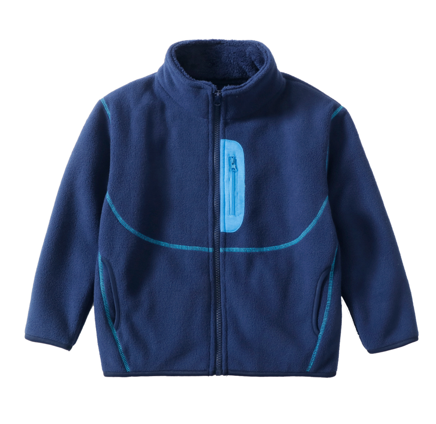 Boys Girls Kids Double Sided F - Toddler Boy Winter Fleece Jacket review and price