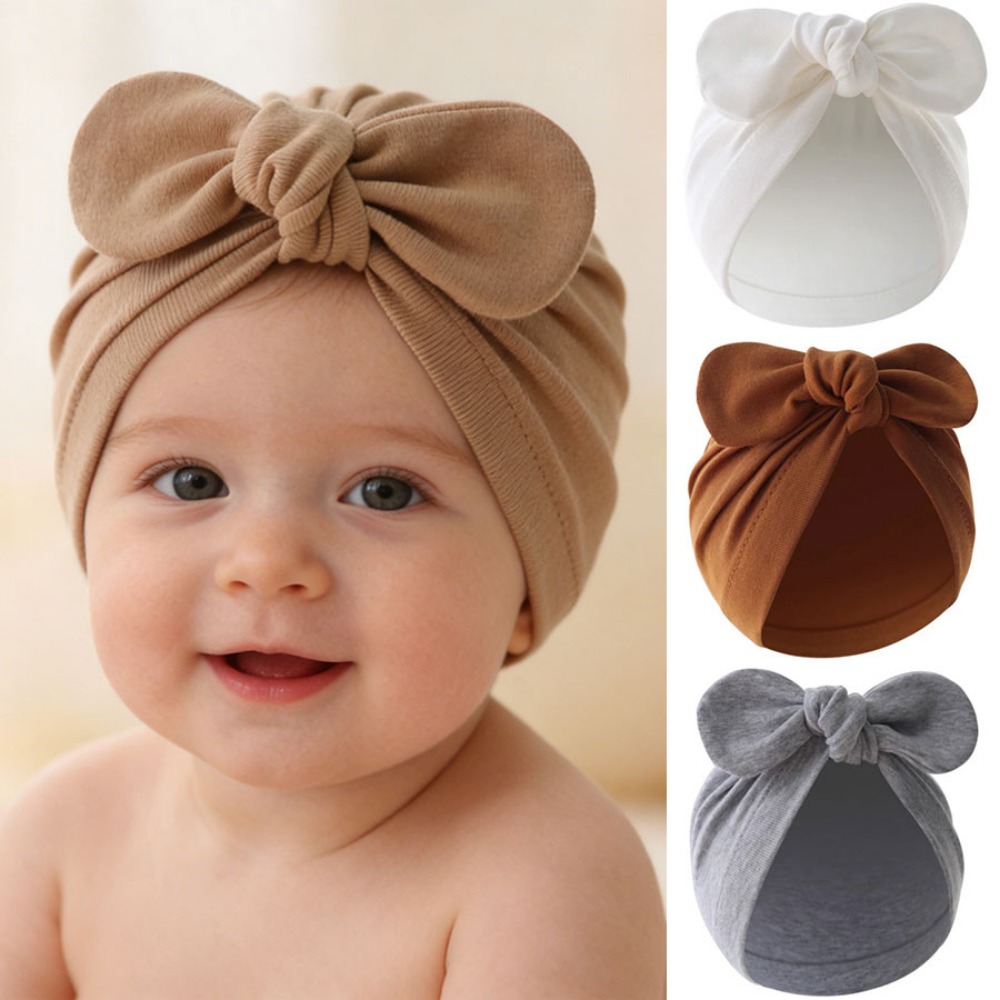 Cute Bunny Ears Baby Turban Ha - Infant Beanie Hat With Ears review and price