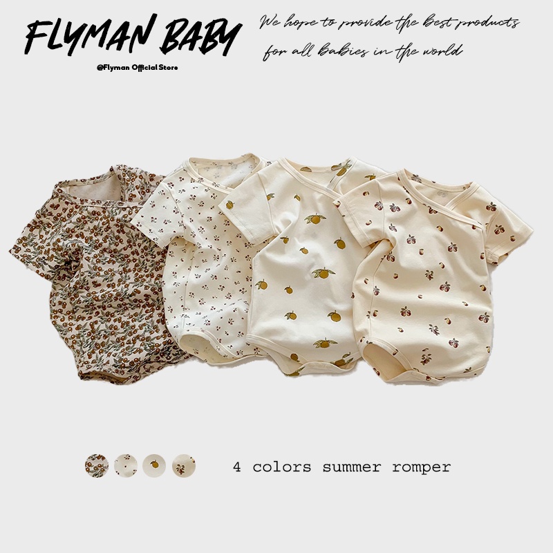 Newborn Girls Boys Baby Romper - Newborn Baby Girl Romper Floral review and price
