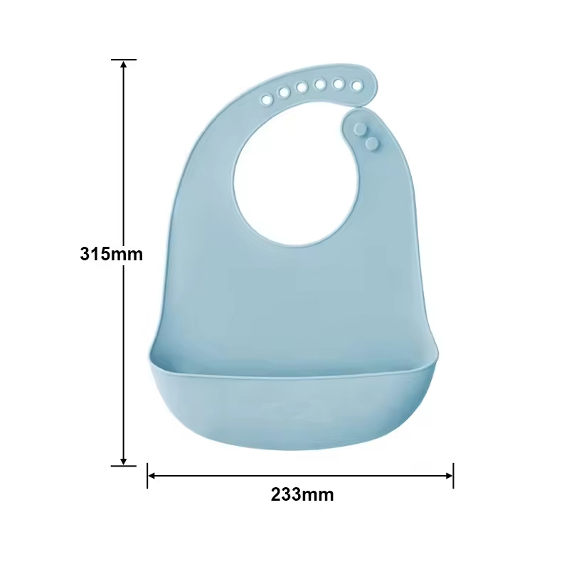 Food Grade Baby Soft Silicone  - Waterproof Baby Bibs Silicone review and price