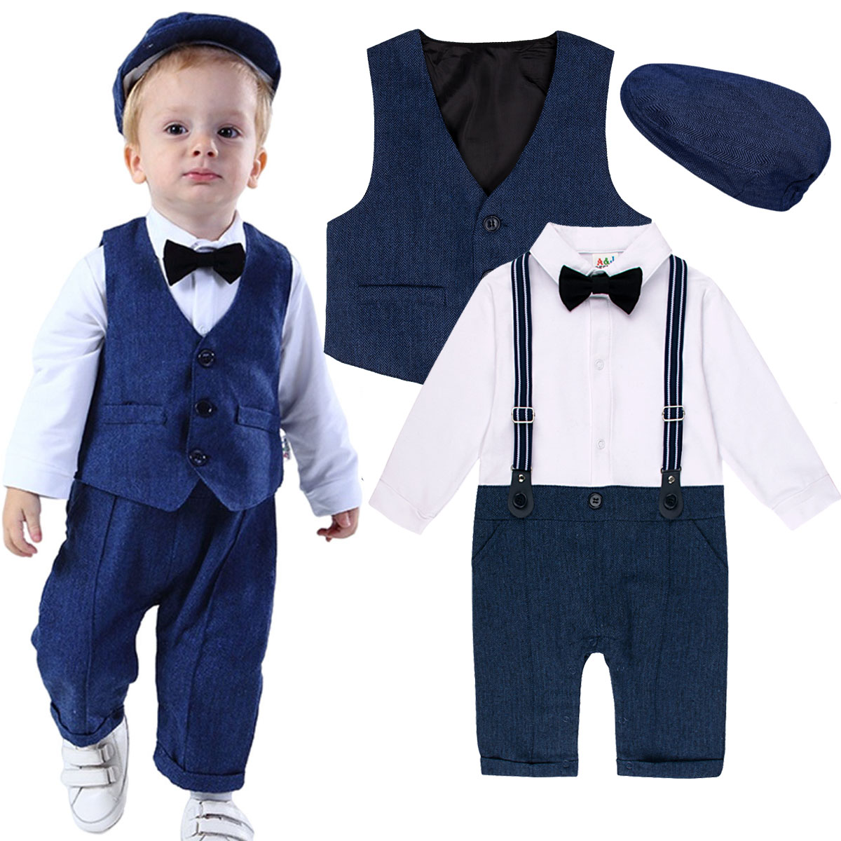 Baby Boy Clothes 0-24M Baby Bo - Baby Boy Suit Set Baptism review and price