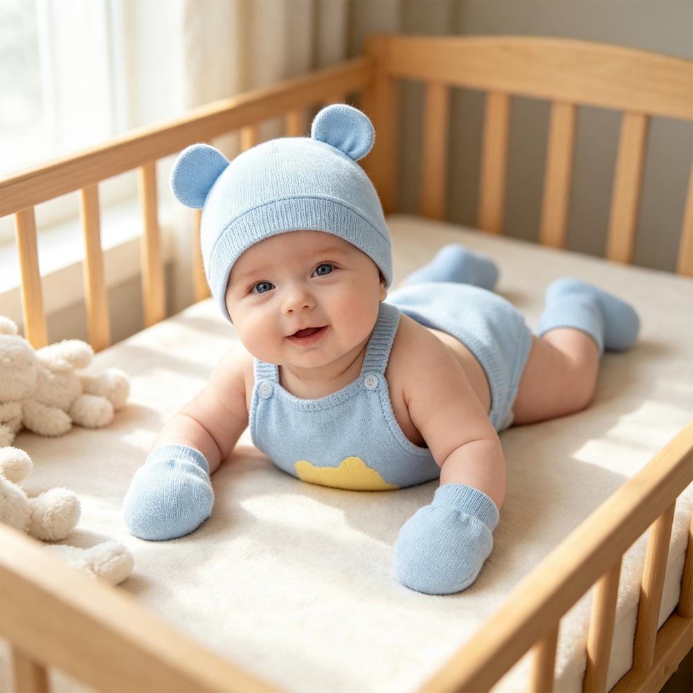 Newborn Foot Protectors Newbor - Infant Beanie Hat With Ears review and price