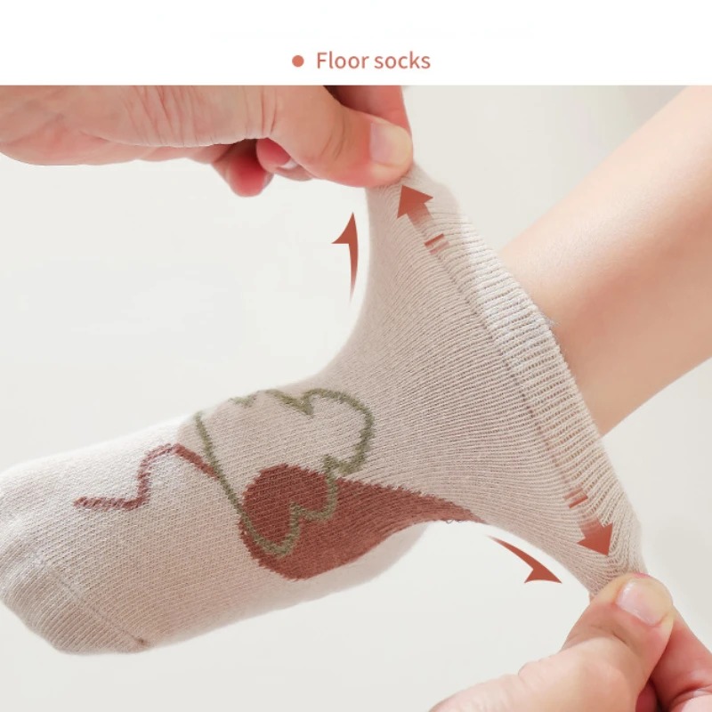 New Autumn Winter Kawaii Baby  - Unisex Baby Socks Non Slip review and price