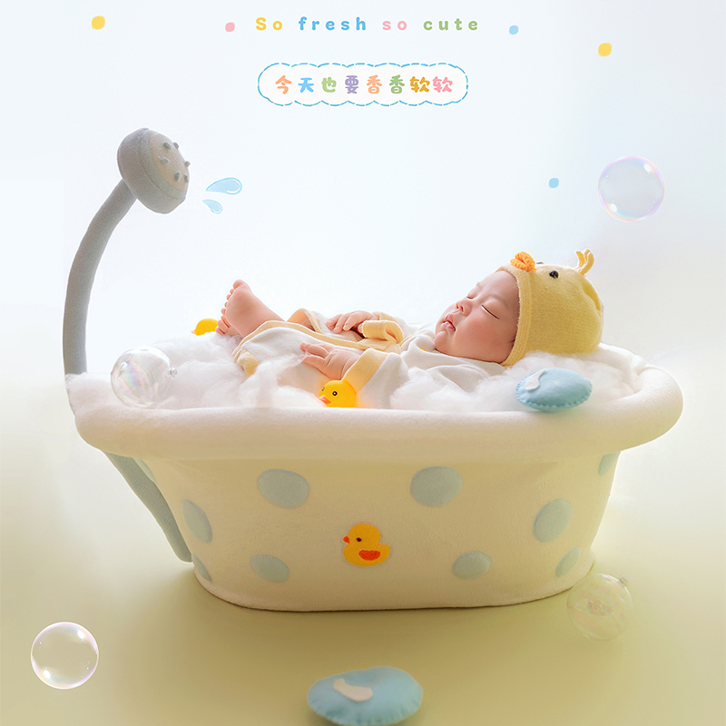 Bubble Bath Tub Theme Newborn  - Infant Photography Props Outfit review and price