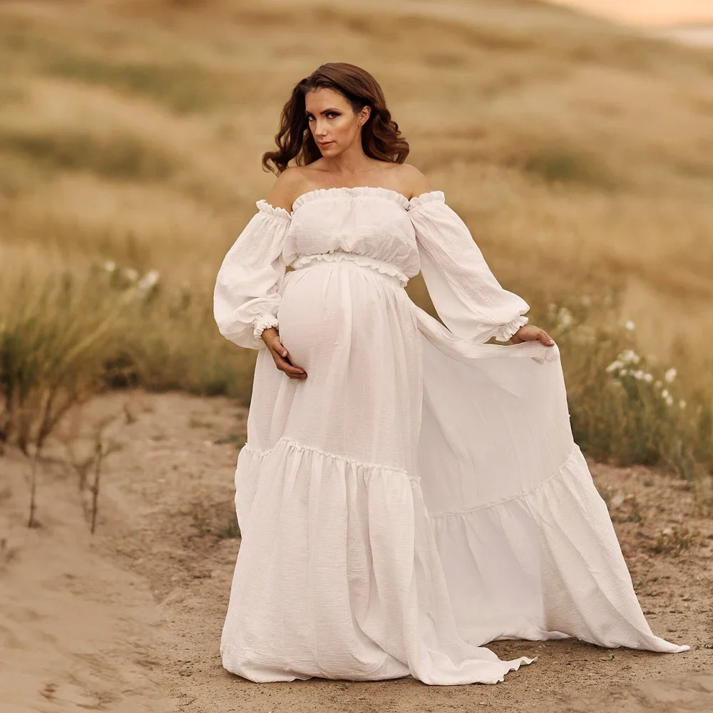Sexy Off Shoulder Retro Matern - Maternity Wear review and price