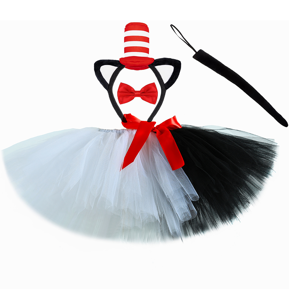 Black & White Girls Tutu Skirt - Toddler Girl Tulle Party Dress review and price