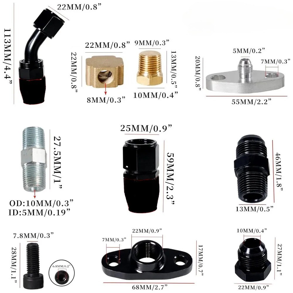 Car Oil Feed Oil Return Drain  - Feeding review and price