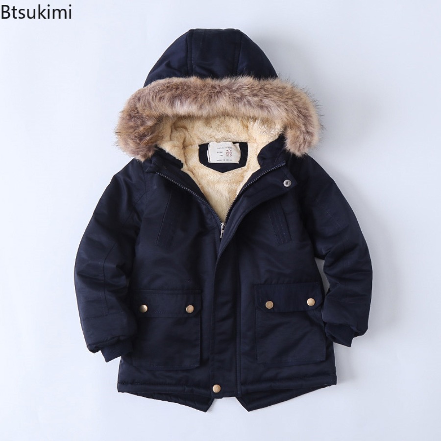 Children's Fleece-lined Coats  - Toddler Boy Winter Fleece Jacket review and price